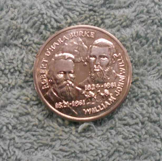 Burke & Wills Explorers   Australian 1988  Medal