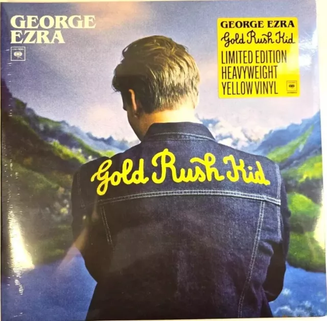 George Ezra - Gold Rush Kid LP Album vinyl record limited yellow on Sony 2022