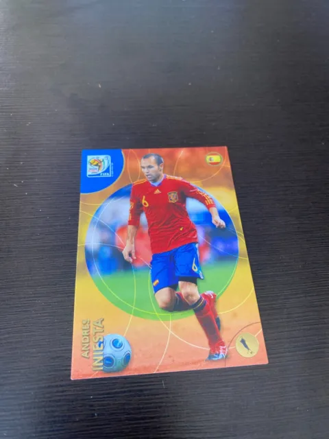 2010 Panini World Cup Andres Iniesta #94