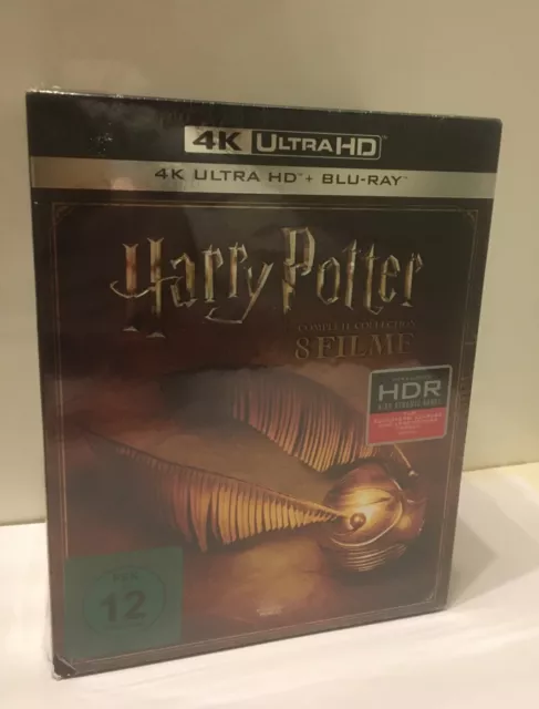 Harry Potter Collection 1-8 ⭐️ 4K UHD BluRay Complete Box DEUTSCH NEU & OVP