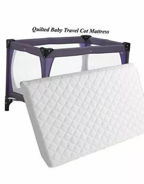 New Travel Cot Mattress For GRACE, REDKITE and MAMAS & PAPAS - 95 x 65 x 5 cm