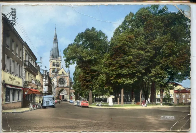 CP 51 Marne - Epernay - Place Thiers et Eglise Notre-Dame
