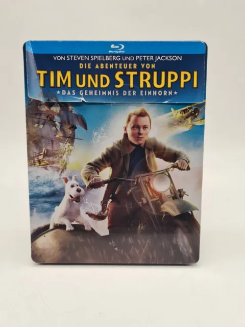 Blu-ray Die Abenteuer von Tim und Struppi - Das Geheimnis der Einhorn Steelbook