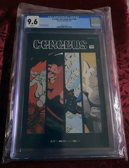 Cerebus the Aardvark #100 CGC 9.6 Dave Sim