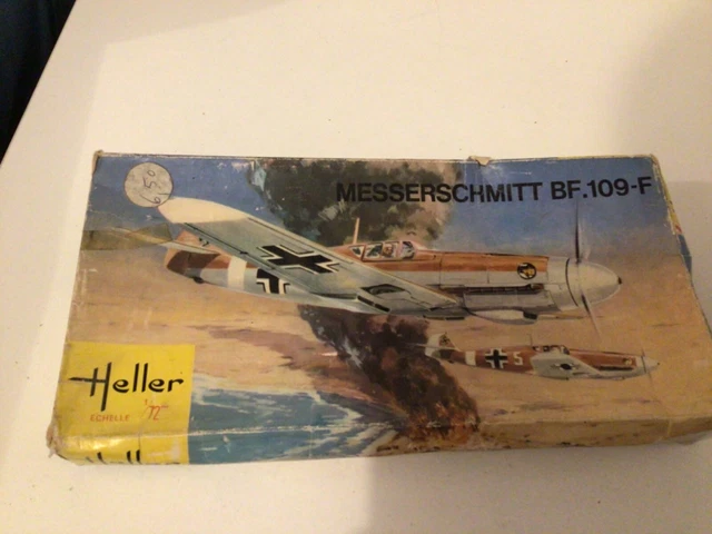 Heller 1/72 messerschmitt bf 109 f neuf