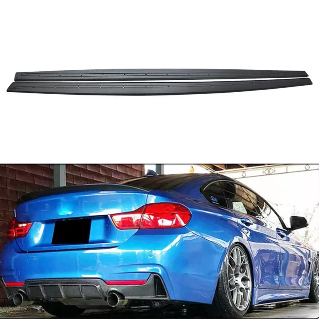 Seitenschweller M Paket Matte Schwarz für BMW 4er F32 F33 F36 Sport-Performance