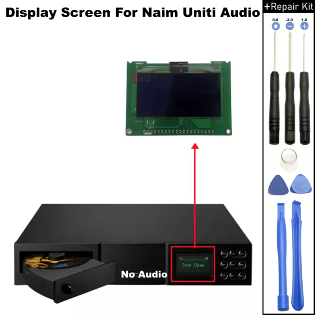 Repuesto de pantalla OLED transmisor de música de audio para el hogar reproductor de red Naim Uniti
