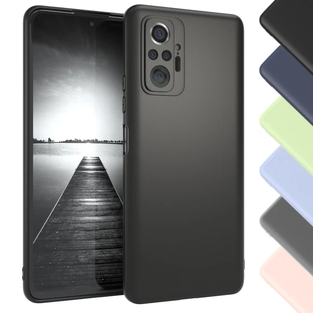 EAZY CASE Xiaomi Redmi Note 10 Pro Hülle Silikon Schutzhülle Slim Cover Tasche