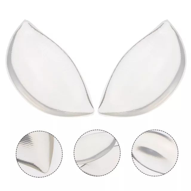 2 pz inserti bikini cuscini costume da bagno imbottiti silicone seno