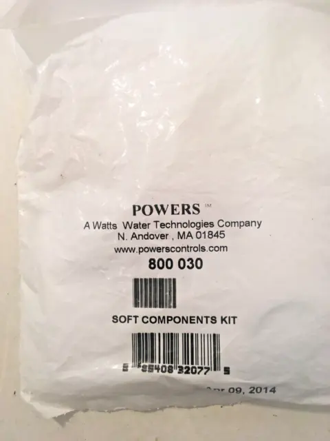 Powers Commercial Shower 800 300 Soft Components Kit