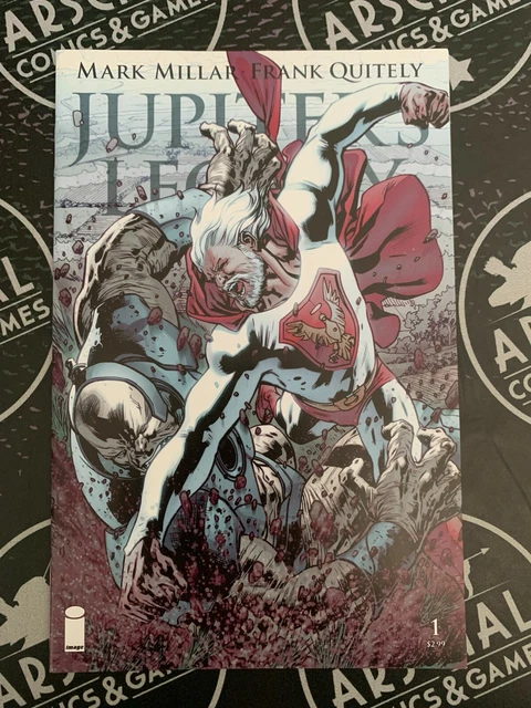 Jupiter's Legacy #1 2013 Image Comics Cover B Mark Millar & Bryan Hitch NM+