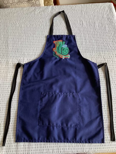 Thomas The Tank Engine Blue Cloth Apron (100% Cotton)