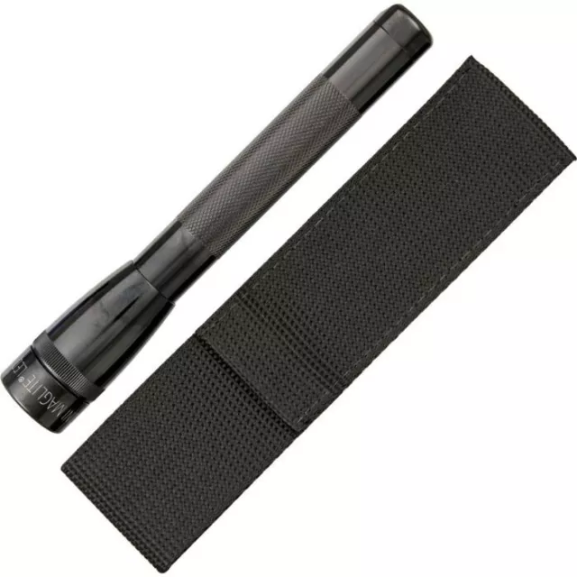 Mag-Lite Mini Pro LED Flashlight Ultra Bright Batteries Waterproof Textured