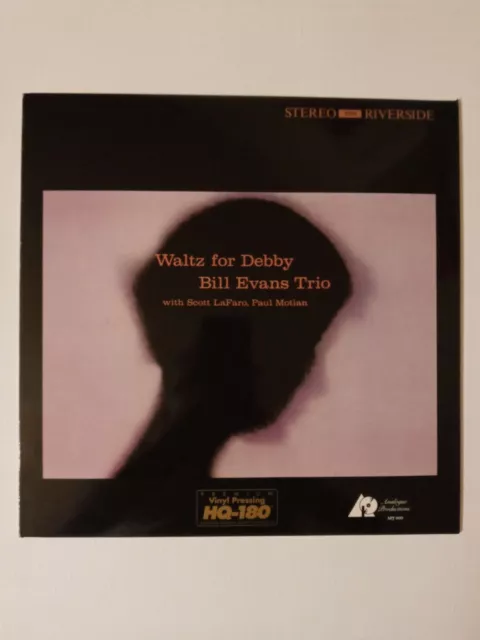 Bill Evans Trio - Walz For Debby - Lp180G, Analogue Production. Nm