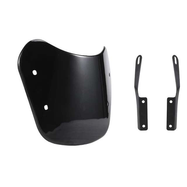 Pare-Brise Moto Universel Pour Phare 5 à 7 Pouces - Déflecteur De Vent Transparent Pour Suzuki Et Autres