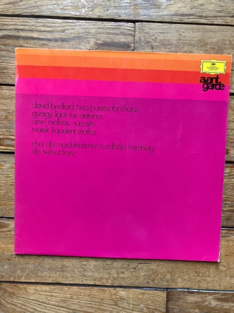 Bedford Ligeti Mellnäs Kopelent / LP Vinyle DGG Avant Garde 137 004 RARE