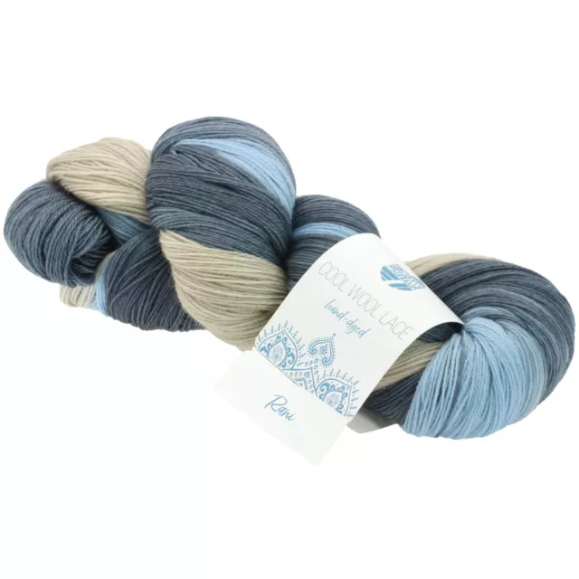 Wolle Kreativ! Lana Grossa - Cool Wool Lace Hand Dyed - Fb. 808 rani 100 g