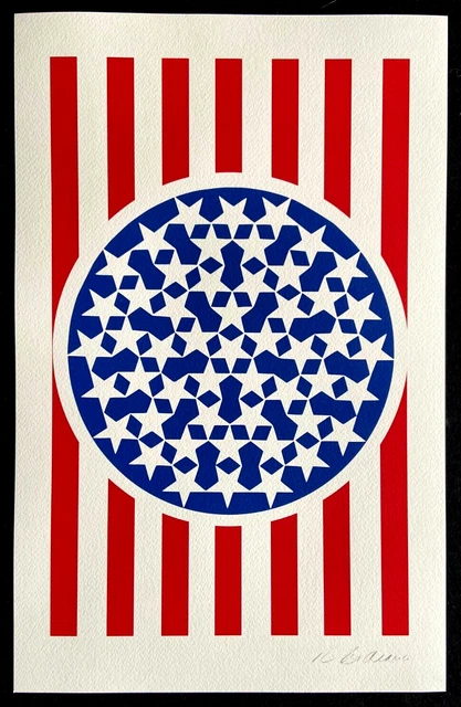 Robert Indiana-Litografia Guggenheim 1998 ( Mel Ramos Litchtenstein Jim Dine )