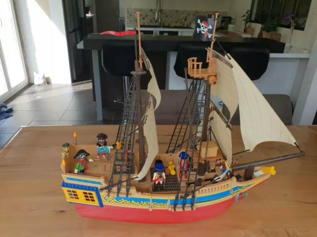 Playmobil 4290 Grand bateau camouflage des pirates - Playmobil