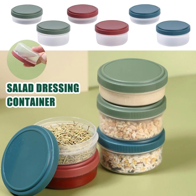 Salad Dressing Cup Ketchup Seasoning Container Sauce Box Bento GX Mini M8K9