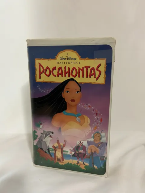 Pocahontas (VHS, 1996) A Walt Disney Masterpiece in a Clamshell Case