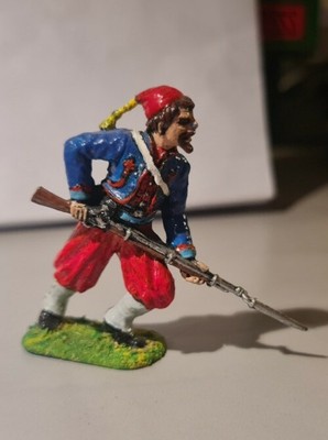 SOLDATINI ACCURATE 4 CONFEDERATI SECESSIONE CUSTER NORDISTI SUDISTI INDIANI 