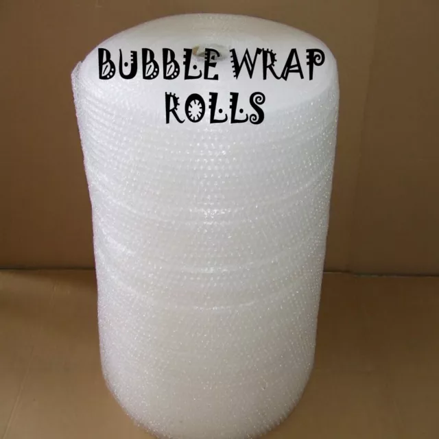 300mm x 100M ROLL OF BUBBLE WRAP 100 METRES PACKAGING