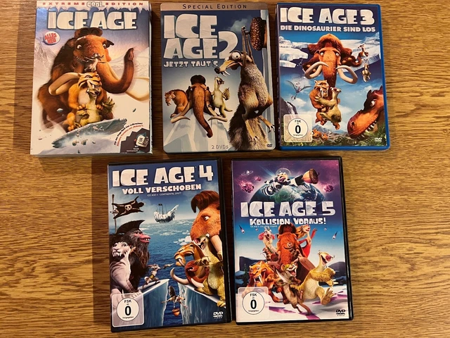 ICE AGE - Set Teil 1-5 [5 DVDs] | Zustand sehr gut | DVD £20.50 ...