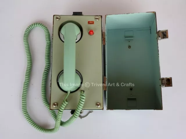 Vintage Maritime Box Telephone Salvaged ship's Navigation Marine Telephone