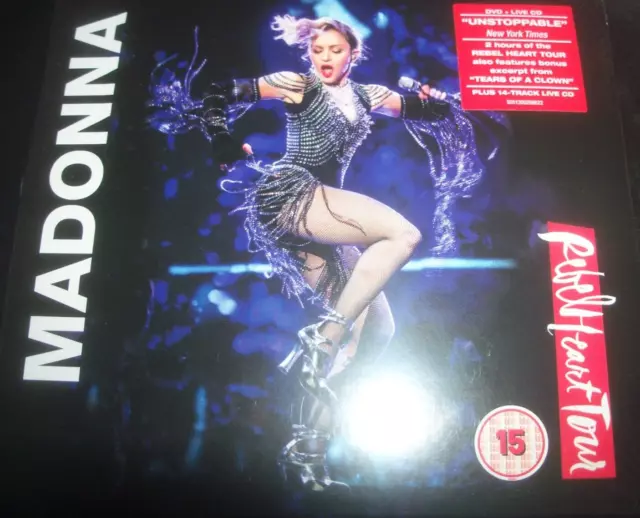 Madonna – Rebel Heart Tour (NTSC All Region) CD DVD Edition - New