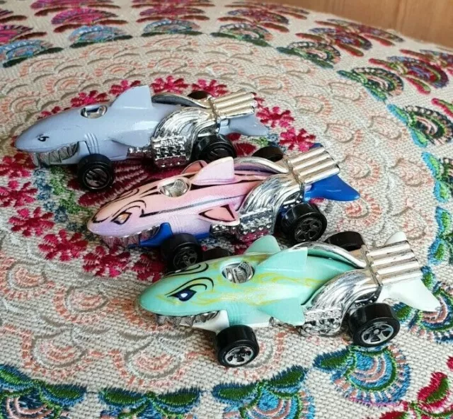VINTAGE 1986 HOT Wheels Sharkruiser Shark Cruiser Car Vehicle Toy