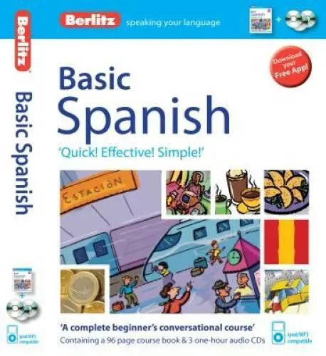 Spanish Berlitz Basic - Audio CD By Berlitz Publishing - GOOD