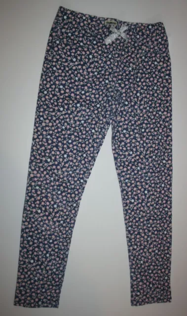 New OshKosh Floral Print Courdory Pants Pant Size 12 Girls NWT Jeggings Stretch