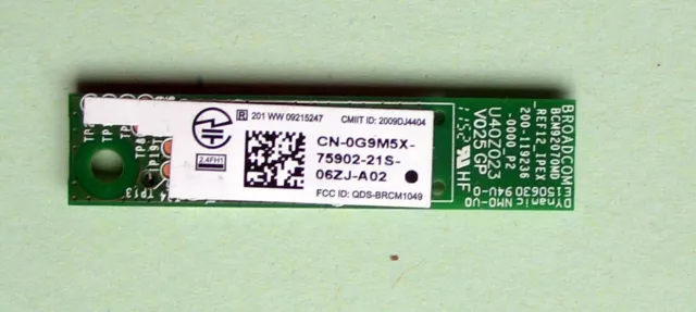 0G9M5X Bluetooth Modul 0G9M5X für Dell Latitude E6410,E6510,E4310