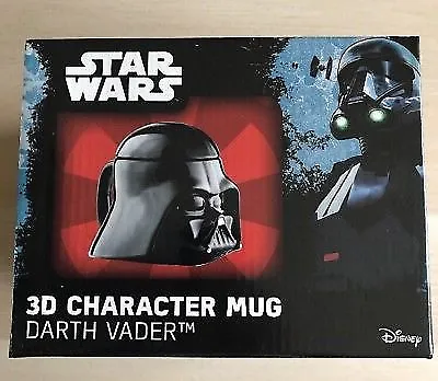 Star Wars 3D Darth Vadar Character Mug
