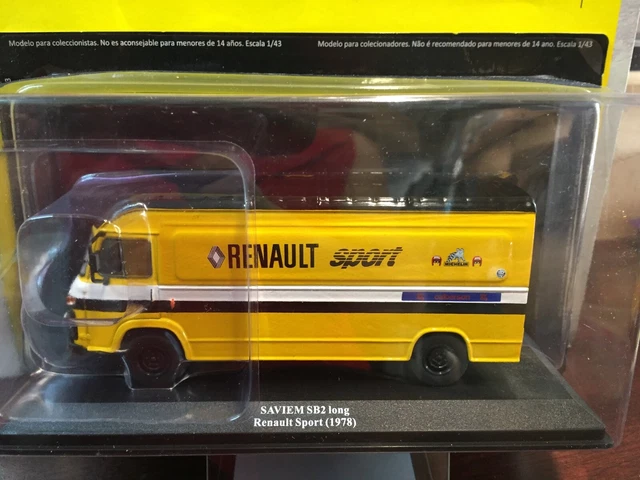 Ixo 1/43 - Saviem SG2 Assistance - Rallye Monte Carlo 1973 - Alpine Renault