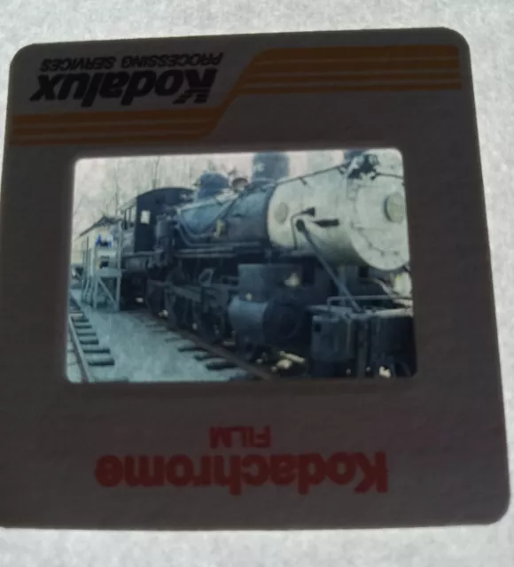 Slide Of Vintage Photo Of Train