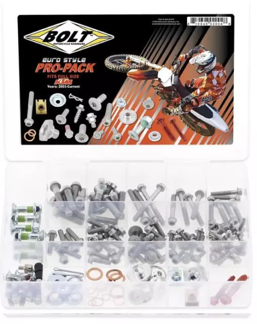 KTM motocross enduro Pro Pack Bolt Kit SX SXF EXC EXCF 2003 - 2021 nuts bolts