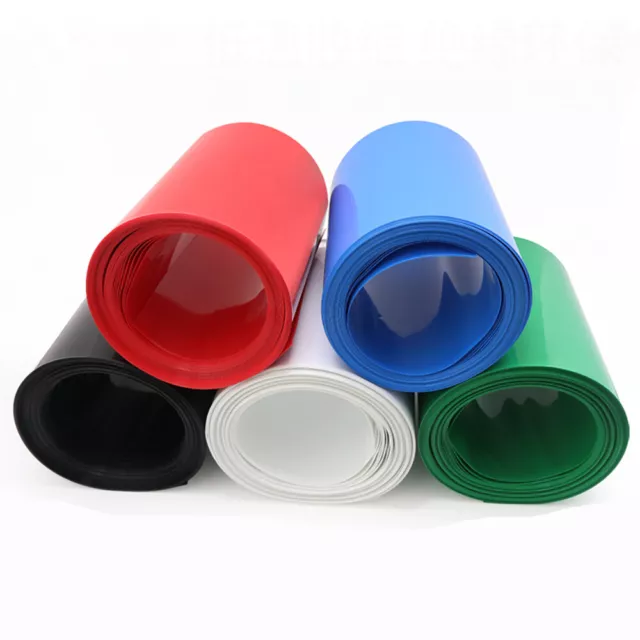 1M PVC Heat Shrink Tubing Wrap RC Battery Pack Wide 125 to 625mm LiPO NiMH NiCd 2