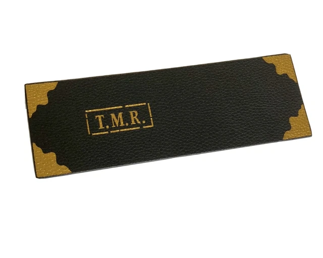 Tom Riddle Bookmark HARRY POTTER TOM Marvolo Riddle Leather Bookmark Lord Voldemort Diary ...