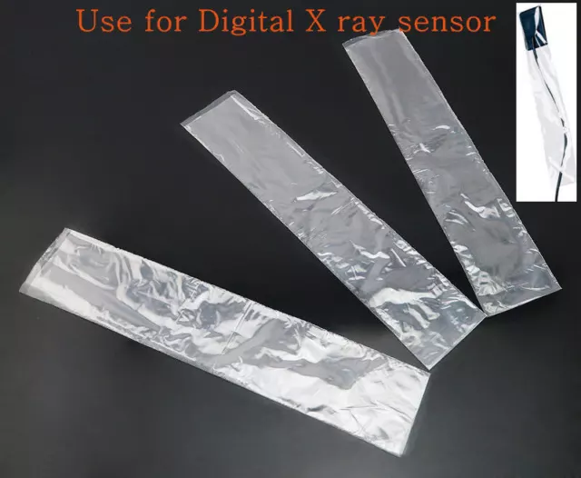 500Pc Dental Digital X-Ray Digital Sensor Sleeves Cover Sheaths Protector 3 Size