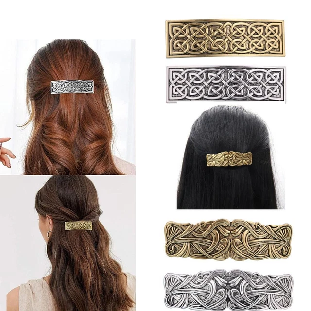 Pince à Cheveux Vintage TARATATA – Papillon Multicolore, Fait Main En France