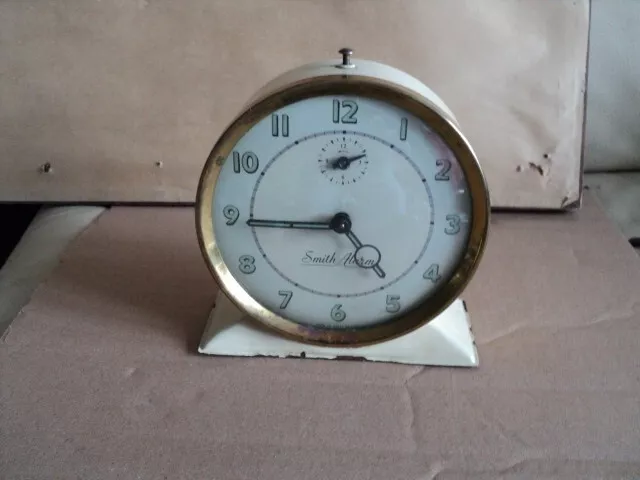 Vintage smiths alarm clock Fully Working Made in England