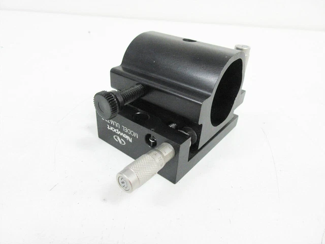 Newport Ulm-Tilt Cylindrical Laser Mount, 1.0-1.75 In. With 2X Sm-13 Micrometer