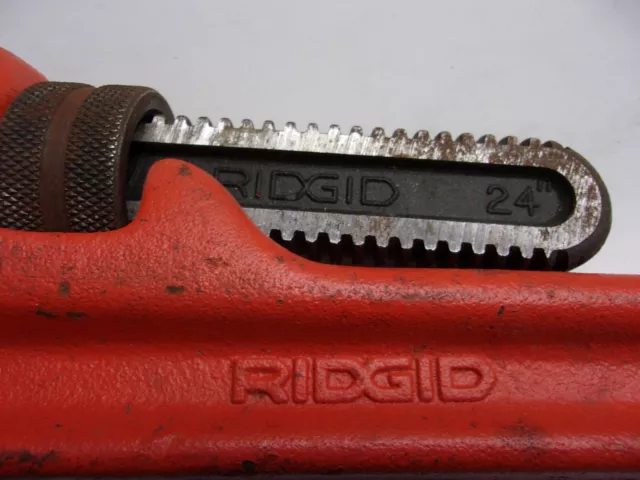 Ridgid 24" Heavy Duty Pipe Wrench, 0646A 2