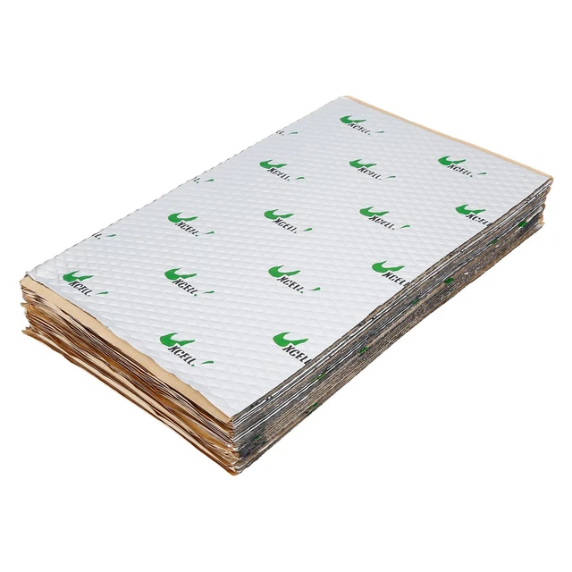 25pcs 80mil 26.5 pieds carrés Voiture Bruit Isolation thermique Tapis Tampon