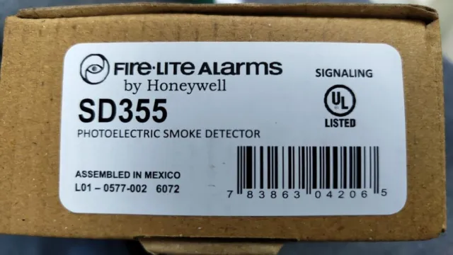 NEW Fire-Lite SD355 Photoelectric Addressable Smoke Detector Honeywell USA STOCK