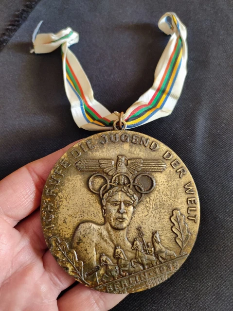 Extremely Rare 1936 Olympic Medal original Extremely Rare 1936 Olympic Medal original