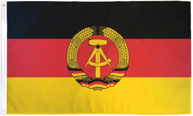 East Germany Flag 3x5ft House Flag East German Flag