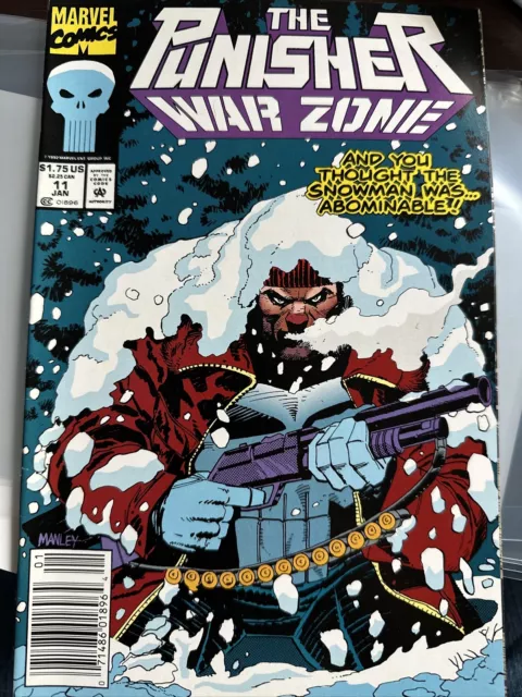 Punisher War Zone #11 (Marvel, 1993) Newsstand